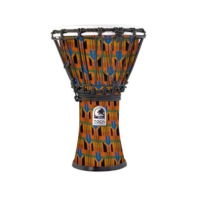 TOCA Freestyle Colorsound 7" Djembe Sarong Kente TOCA Freestyle Colorsound 7" Djembe Sarong Kente