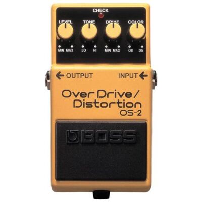 Boss Pedal Overdrive/Distortion — Distorsión y saturación juntas Boss Pedal Overdrive/Distortion — Distorsión y saturación juntas
