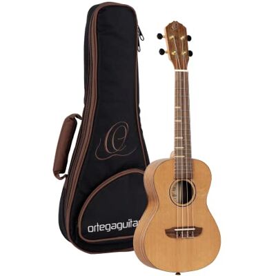 Ortega Guitars ORTEGA Timber Series Concert Ukulele tapa de cedro macizo /fondo y aros de nogal /incrustaciones diapasón de arce Color Naturaleza, Ortega Guitars ORTEGA Timber Series Concert Ukulele tapa de cedro macizo /fondo y aros de nogal /incrustaciones diapasón de arce Color Naturaleza,