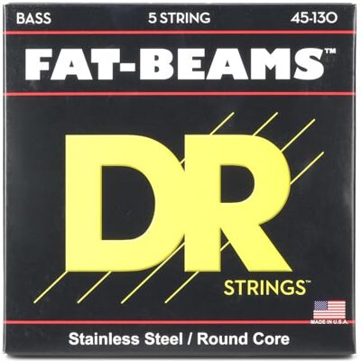 DR Strings DR String Fat-Beam Juego Cuerdas Bajo DR Strings DR String Fat-Beam Juego Cuerdas Bajo