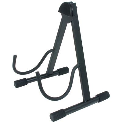 QUIK LOK Quiklok Pie para guitarra acústica (marco en A), color negro QUIK LOK Quiklok Pie para guitarra acústica (marco en A), color negro