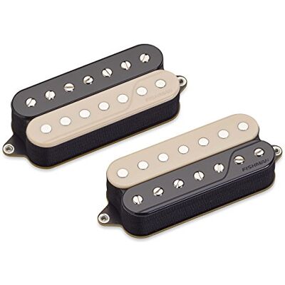 Fishman Set de pastillas eléctricas para 7 cuerdas Fluence Classic Humbucker Open Core Reverse Zebra Fishman Set de pastillas eléctricas para 7 cuerdas Fluence Classic Humbucker Open Core Reverse Zebra