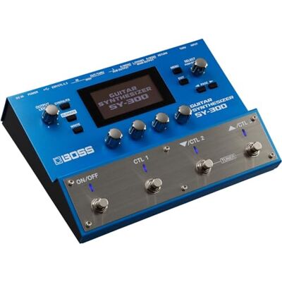 Boss Guitar Synthesizer — Sonidos nuevos y expresivos mediante una entrada de 1/4 de pulgada estándar y un auténtico sintetizador de estilo analógico para guitarra Boss Guitar Synthesizer — Sonidos nuevos y expresivos mediante una entrada de 1/4 de pulgada estándar y un auténtico sintetizador de estilo analógico para guitarra