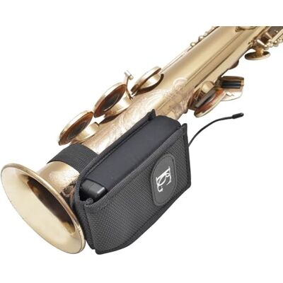 BG Funda para transmisor HF para saxofón soprano, negro PWS BG Funda para transmisor HF para saxofón soprano, negro PWS