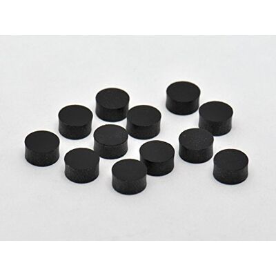 Göldo WS10B Marcadores para diapasón (12 unidades, 6 mm), color negro Göldo WS10B Marcadores para diapasón (12 unidades, 6 mm), color negro