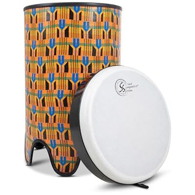 TOCA Nesting Drums Freestyle II Tubadora Tela Kente de 35,5 x 61 cm TOCA Nesting Drums Freestyle II Tubadora Tela Kente de 35,5 x 61 cm