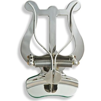 soundman Lira para Trompeta, Corneta, Fliscorno ® Nickel Plated Atriles de lira soundman Lira para Trompeta, Corneta, Fliscorno ® Nickel Plated Atriles de lira