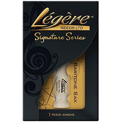 Legere Saxo Baritono Signature 2 (Unidad) Reed para Saxofón Barítono Plástico Moderno Do Mayor Legere Saxo Baritono Signature 2 (Unidad) Reed para Saxofón Barítono Plástico Moderno Do Mayor