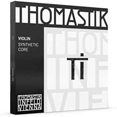 Thomastik-Infeld Cuerdas para violín TI Re Plata medium 4/4 TI03A Thomastik-Infeld Cuerdas para violín TI Re Plata medium 4/4 TI03A