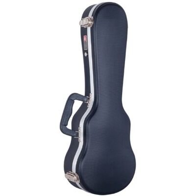 Crossrock , Ukelele soprano de 0 cuerdas, carcasa rígida moldeada de ABS súper ligera en color negro () Crossrock , Ukelele soprano de 0 cuerdas, carcasa rígida moldeada de ABS súper ligera en color negro ()