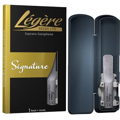 Legere También de saxofón soprano ligero firmatura, fuerza 3.75 Legere También de saxofón soprano ligero firmatura, fuerza 3.75