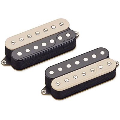 Fishman Set de pastillas eléctricas Fluence Classic Humbucker Open Core Zebra para 7 cuerdas Fishman Set de pastillas eléctricas Fluence Classic Humbucker Open Core Zebra para 7 cuerdas