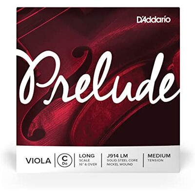 D'Addario Prelude Long Scale Medium Tension Single C String for Viola D'Addario Prelude Long Scale Medium Tension Single C String for Viola