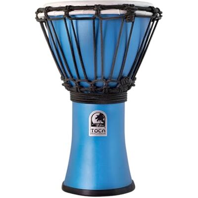 TOCA Freestyle Colorsound 7" Djembe mate azul océano TOCA Freestyle Colorsound 7" Djembe mate azul océano