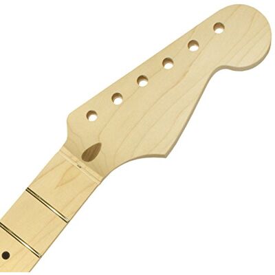 Allparts "Cuello para Strat 1 pieza de arce" de repuesto y piezas pequeñas para guitarra eléctrica Allparts "Cuello para Strat 1 pieza de arce" de repuesto y piezas pequeñas para guitarra eléctrica