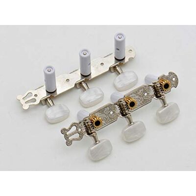Göldo M1276 Clavijas para guitarra de concierto (3+3, níquel) Göldo M1276 Clavijas para guitarra de concierto (3+3, níquel)