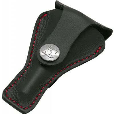 BG PLT Funda para boquilla de piel, diseño de trompeta, corneta y cuerno de flugel BG PLT Funda para boquilla de piel, diseño de trompeta, corneta y cuerno de flugel