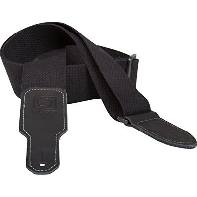 Boss Correa de instrumento de algodón 5 cm, negro, Boss Correa de instrumento de algodón 5 cm, negro,