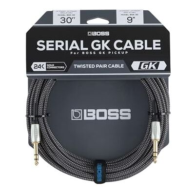 Boss Cable digital de alto rendimiento de 9 m para productos de sintetizador de guitarra Compatible con GM-800, GK-5, GK-5B, GKC-AD y GKC-DA Boss Cable digital de alto rendimiento de 9 m para productos de sintetizador de guitarra Compatible con GM-800, GK-5, GK-5B, GKC-AD y GKC-DA