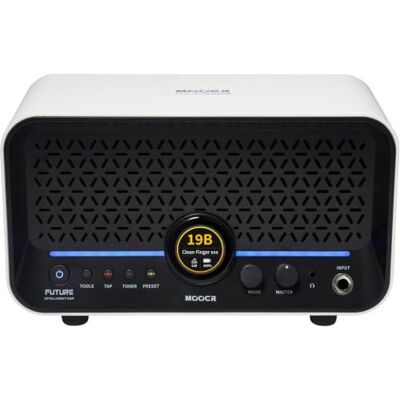 MOOER F15i Li Combo de Guitarra Multi-Efectos y Modelado, 15 Vatios, con Batería Blanco Nieve MOOER F15i Li Combo de Guitarra Multi-Efectos y Modelado, 15 Vatios, con Batería Blanco Nieve