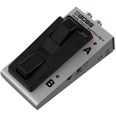 Boss Conmutador de pedal doble compacto para control momentáneo y ON/OFF de los efectos de tu instrumento musical y más Conmuta funciones con el pie Compatible con guitarra Teclado Boss Conmutador de pedal doble compacto para control momentáneo y ON/OFF de los efectos de tu instrumento musical y más Conmuta funciones con el pie Compatible con guitarra Teclado