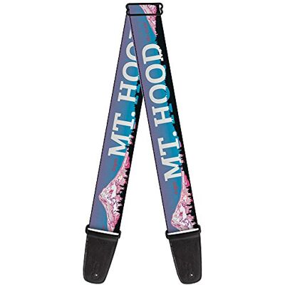 Buckle-Down Correa para guitarra con hebilla – Oregon MT. Escenario de color azul/morado/negro/blanco – 5 cm de ancho – 74 cm de longitud Buckle-Down Correa para guitarra con hebilla – Oregon MT. Escenario de color azul/morado/negro/blanco – 5 cm de ancho – 74 cm de longitud