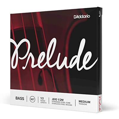 D'Addario Prelude 1/2 Scale Medium Tension Bass String Set D'Addario Prelude 1/2 Scale Medium Tension Bass String Set