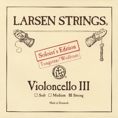 LARSEN STRINGS CUERDAS LARSEN Cuerdas para violonchelo Original G Wolfram Soloist Strong LARSEN STRINGS CUERDAS LARSEN Cuerdas para violonchelo Original G Wolfram Soloist Strong