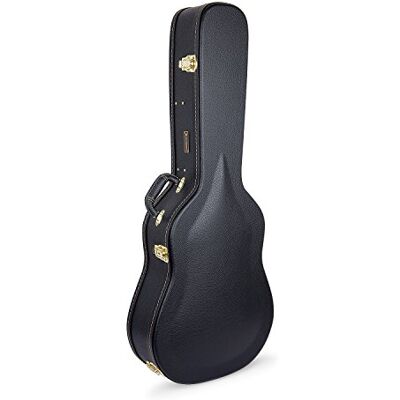 Crossrock casos crw600d funda rígida de arco superior caso de madera para 6 o de 12 cuerdas guitarra acústica Dreadnought Crossrock casos crw600d funda rígida de arco superior caso de madera para 6 o de 12 cuerdas guitarra acústica Dreadnought