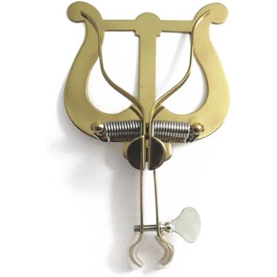 soundman Lira de cuerno francés para trompeta/corneta/cuerno francés ® Marching Lyre Stand (lacado) soundman Lira de cuerno francés para trompeta/corneta/cuerno francés ® Marching Lyre Stand (lacado)