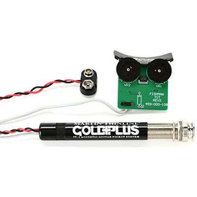 Martin Thinline Gold Plus VTI Micrófono acústico, preamplificador acústico para guitarra, estilo barra (A0058) Martin Thinline Gold Plus VTI Micrófono acústico, preamplificador acústico para guitarra, estilo barra (A0058)