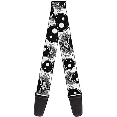 Buckle-Down Correa de guitarra – Osos bailando negro/multicolor – 2 pulgadas de ancho – 29-54 pulgadas de largo Buckle-Down Correa de guitarra – Osos bailando negro/multicolor – 2 pulgadas de ancho – 29-54 pulgadas de largo