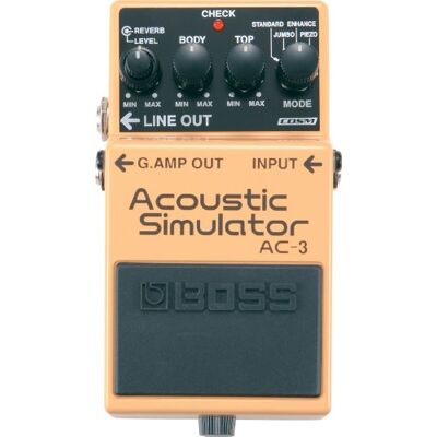 Boss Pedal Compacto "Acoustic Simulator Boss Pedal Compacto "Acoustic Simulator
