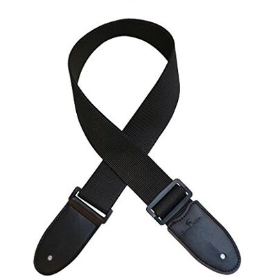 Soundsation Correa para guitarra y bajo PP-BK color negro Soundsation Correa para guitarra y bajo PP-BK color negro