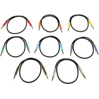 Hosa , Balanced Patch Cables, TT TRS to Same, 1.5 ft Hosa , Balanced Patch Cables, TT TRS to Same, 1.5 ft