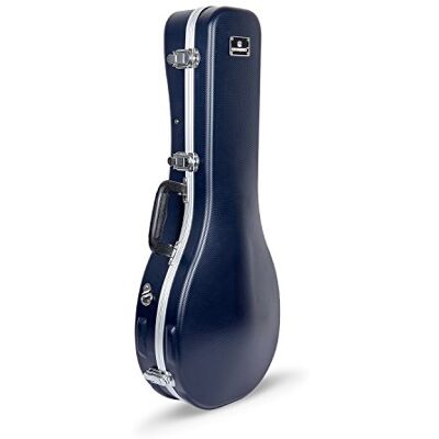 Crossrock Estuche Moldeado ABS para mandolina Estilo A con Correas de Hombro extraíbles, Azul () Crossrock Estuche Moldeado ABS para mandolina Estilo A con Correas de Hombro extraíbles, Azul ()