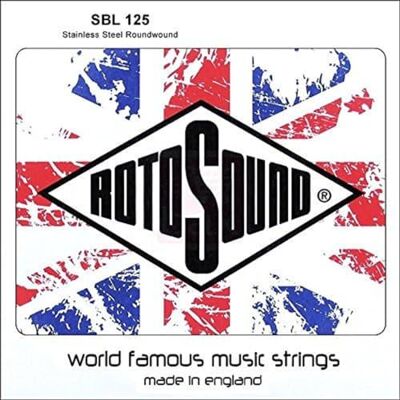 Rotosound Cuerda para bajo eléctrico STAINLESS individual SWING 66 .125"/3,17mm wound Rotosound Cuerda para bajo eléctrico STAINLESS individual SWING 66 .125"/3,17mm wound