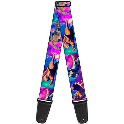 Buckle-Down GS-W35581 Correa para guitarra"Cats in Space Pinks/Blues Buckle-Down GS-W35581 Correa para guitarra"Cats in Space Pinks/Blues