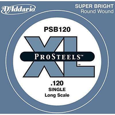 D'Addario .120 ProSteels Long Scale Single String for Bass Guitar D'Addario .120 ProSteels Long Scale Single String for Bass Guitar