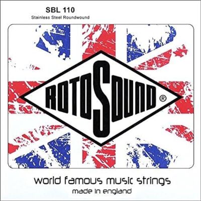 Rotosound Cuerda para bajo eléctrico STAINLESS individual SWING 66 .110"/2,79mm wound Rotosound Cuerda para bajo eléctrico STAINLESS individual SWING 66 .110"/2,79mm wound
