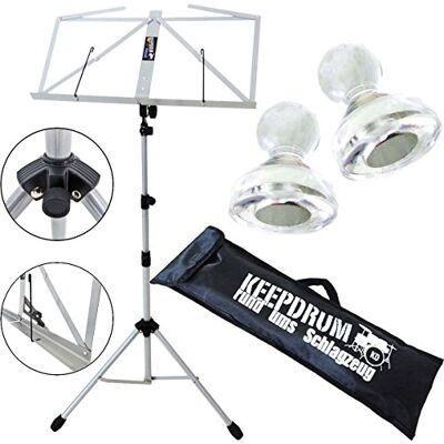keepdrum mus3sv Ordenador staender Silver con bolsa + 10 unidades para atril Imanes MG10 keepdrum mus3sv Ordenador staender Silver con bolsa + 10 unidades para atril Imanes MG10