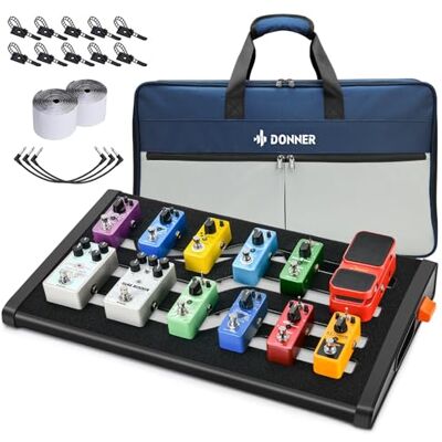 Donner DB-S300 Guitar Effects Pedals Board and Waterproof Bag Set Donner DB-S300 Guitar Effects Pedals Board and Waterproof Bag Set