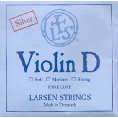 LARSEN STRINGS CUERDA VIOLIN (Plata) 3ª Suave Violin 4/4 (D) LARSEN STRINGS CUERDA VIOLIN (Plata) 3ª Suave Violin 4/4 (D)