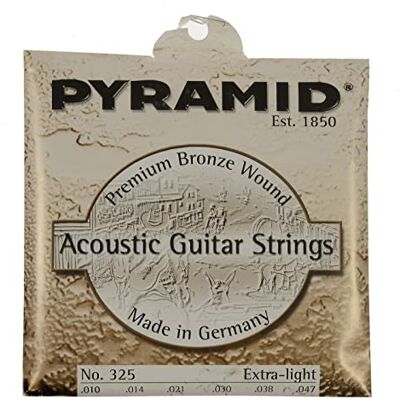 Pyramid Pirámide acústica guitarra Premium bronce "XL Pyramid Pirámide acústica guitarra Premium bronce "XL