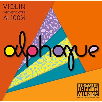 Thomastik-Infeld Thomastik cuerda suelta para violín alphayue 3/4, escala 305mm/12" cuerda re núcleo sintético, entorchado de monel. Thomastik-Infeld Thomastik cuerda suelta para violín alphayue 3/4, escala 305mm/12" cuerda re núcleo sintético, entorchado de monel.