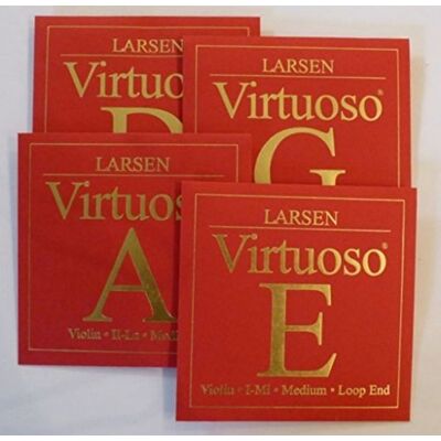 LARSEN STRINGS CUERDA VIOLIN (Virtuoso) (Plata) 3ª Fuerte Violin 4/4 (D) LARSEN STRINGS CUERDA VIOLIN (Virtuoso) (Plata) 3ª Fuerte Violin 4/4 (D)