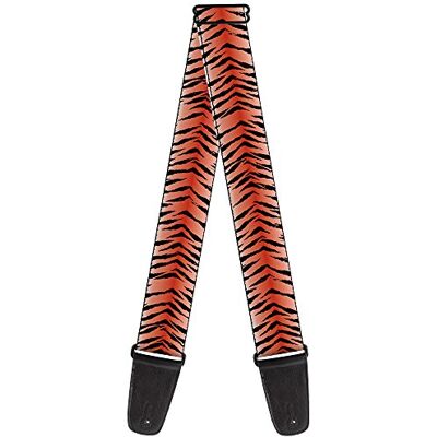 Buckle-Down Correa para guitarra Tiger de 2 pulgadas de ancho Buckle-Down Correa para guitarra Tiger de 2 pulgadas de ancho