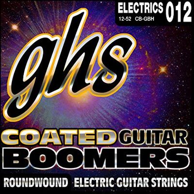 GHS Strings GHS Coated Guitar Boomers Roundwound, heavy GHS Strings GHS Coated Guitar Boomers Roundwound, heavy