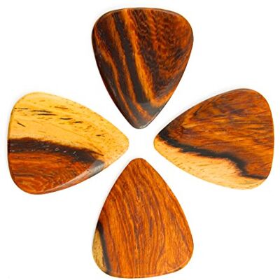 Timber Tones – Púa de Guitarra Birmana Palisandro (4 unidades) Timber Tones – Púa de Guitarra Birmana Palisandro (4 unidades)