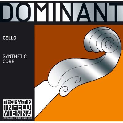 Thomastik-Infeld Thomastik Cuerda para Violonchelo 4/4 Dominant cuerda La núcleo de nylon, entorchado de cromo, pesado Thomastik-Infeld Thomastik Cuerda para Violonchelo 4/4 Dominant cuerda La núcleo de nylon, entorchado de cromo, pesado